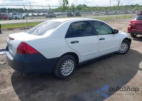 2007 Honda Accord 2.4 Vp from USA, damaged, VIN 1HGCM55137A132319